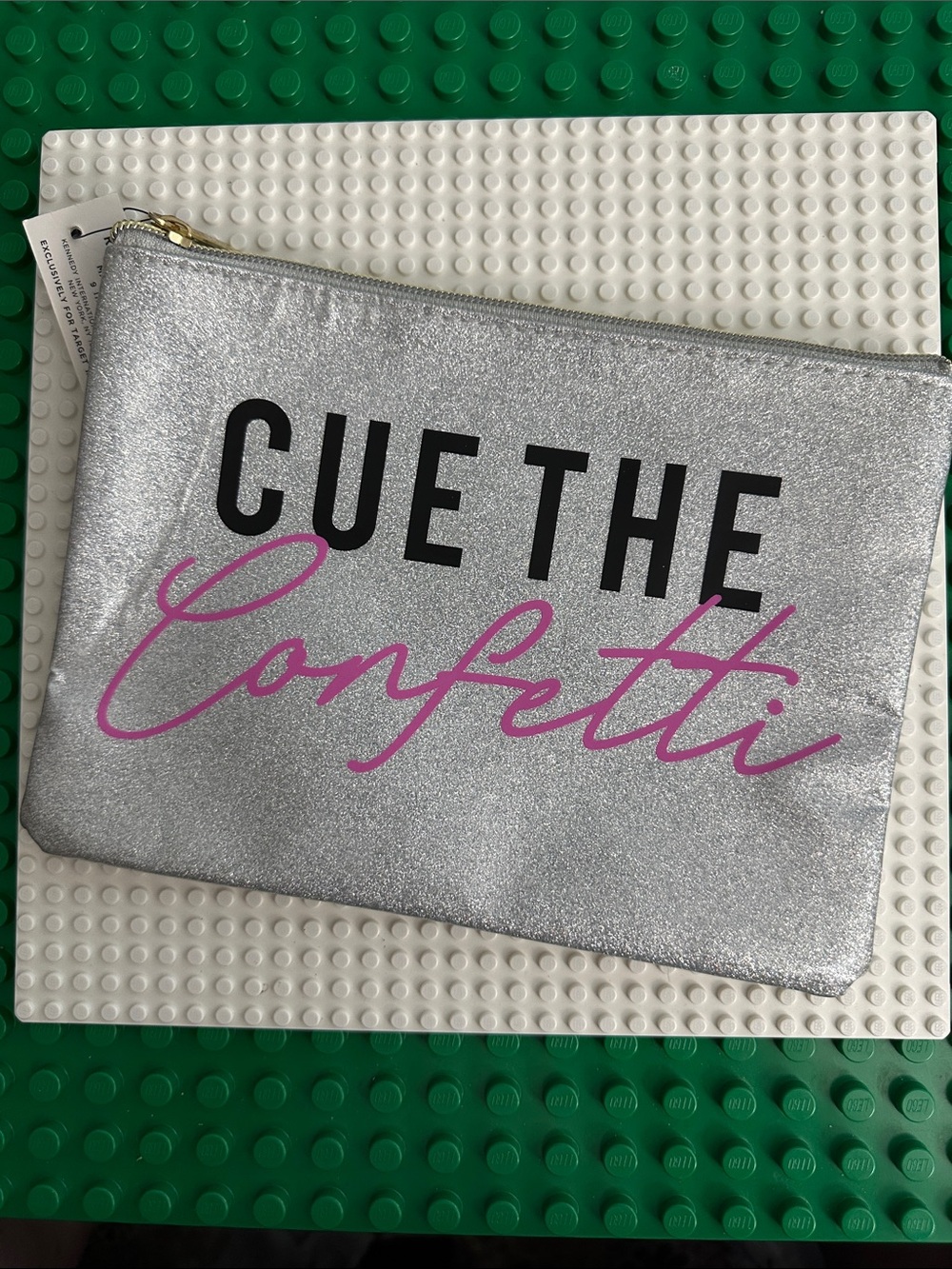 Ruby + Cash Cue the Confetti Zippered Makeup Pouch,